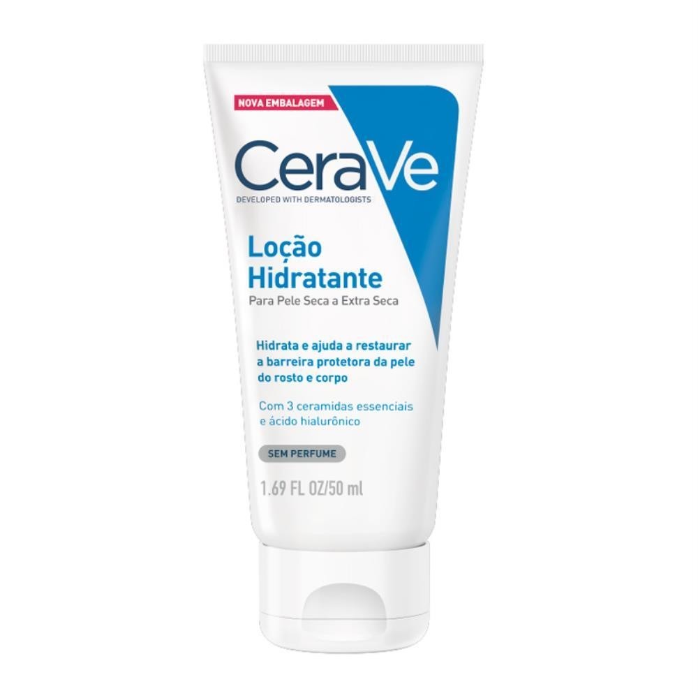 CERAVE LOÇÃO HIDRATANTE COM 50ML em Oferta na Shopee