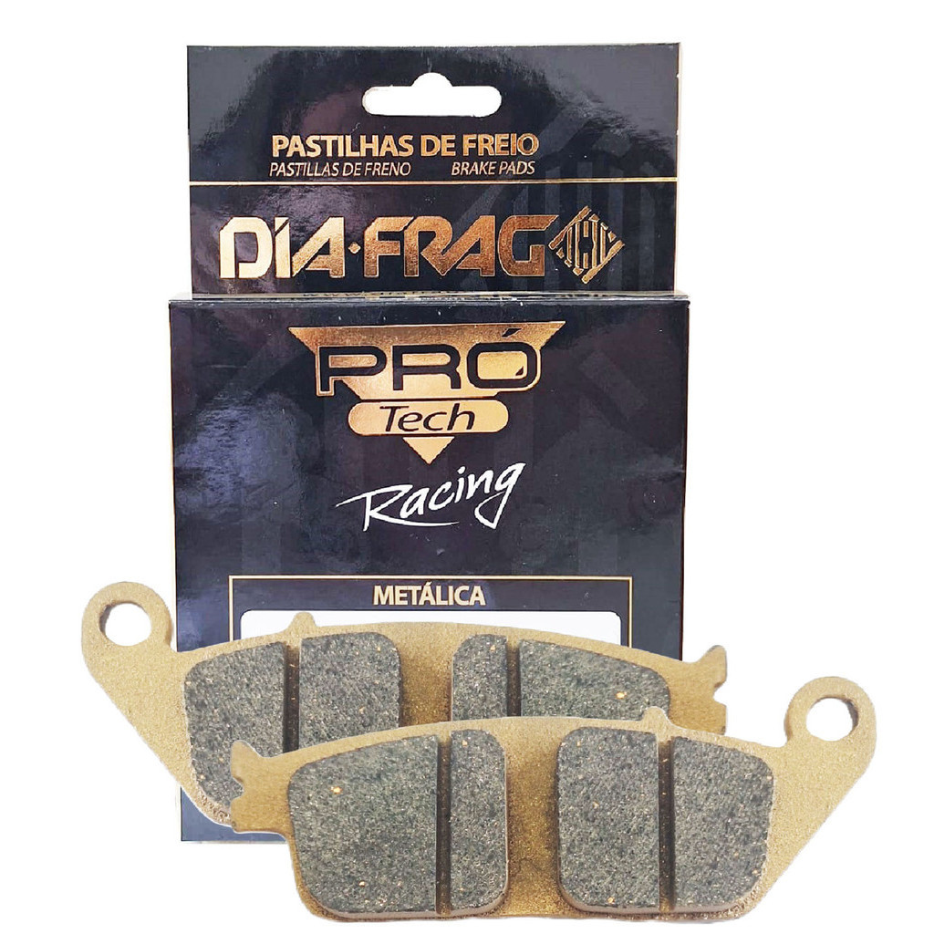 Pastilha de Freio Dianteira Metálica Cb 250f Twister Abs / Cb 300f Twister Abs Diafrag Pro Racing