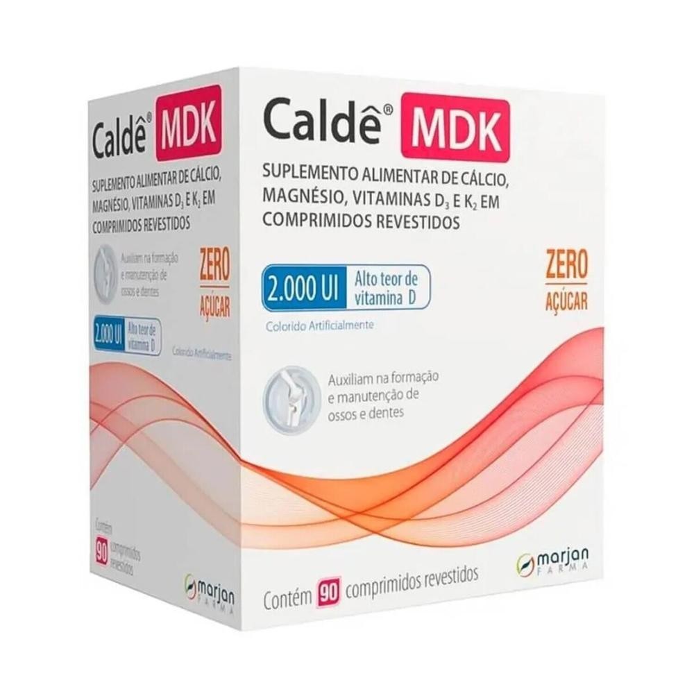 Calde MDK 2.000UI 90 Comprimidos Revestidos - Health