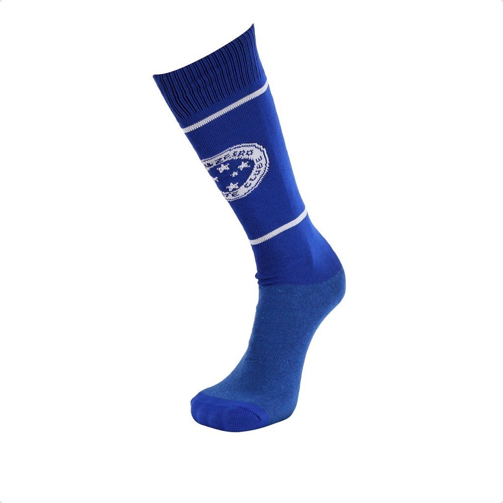 Meião Cruzeiro Oficial Juvenil 100% Original Com Nota Fiscal e Garantia - Sports & Outdoors