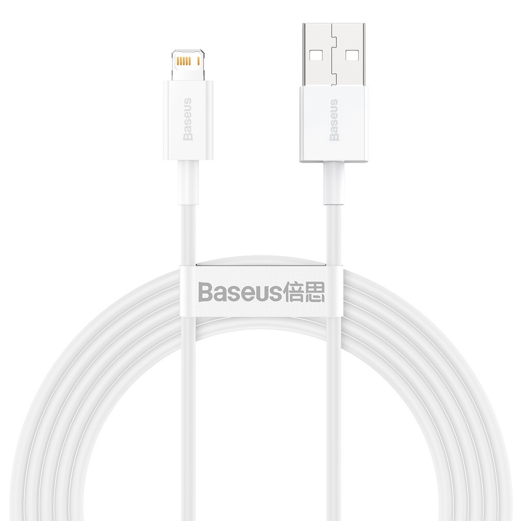 Baseus Cabo Lightning USB 2,4A Carregamento Rápido Cabo de Dados para iPhone 11/12/13/14