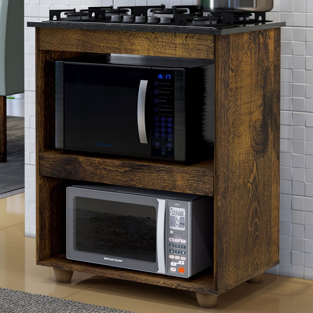 Armário de Cozinha para Cooktop Turim Ypê - Kaiki Móveis em Oferta na Shopee