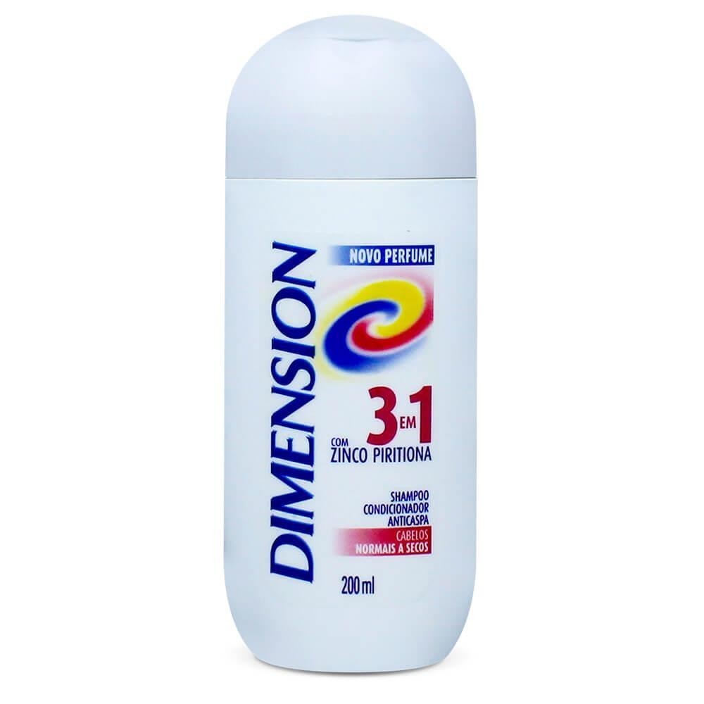 DIMENSION 3 EM 1 SHAMPOO ANTICASPA COM 200ML