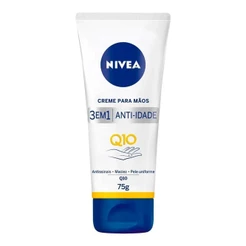 NIVEA 3 EM 1 ANTI-IDADE Q10 CREME PARA MÃOS COM 75G