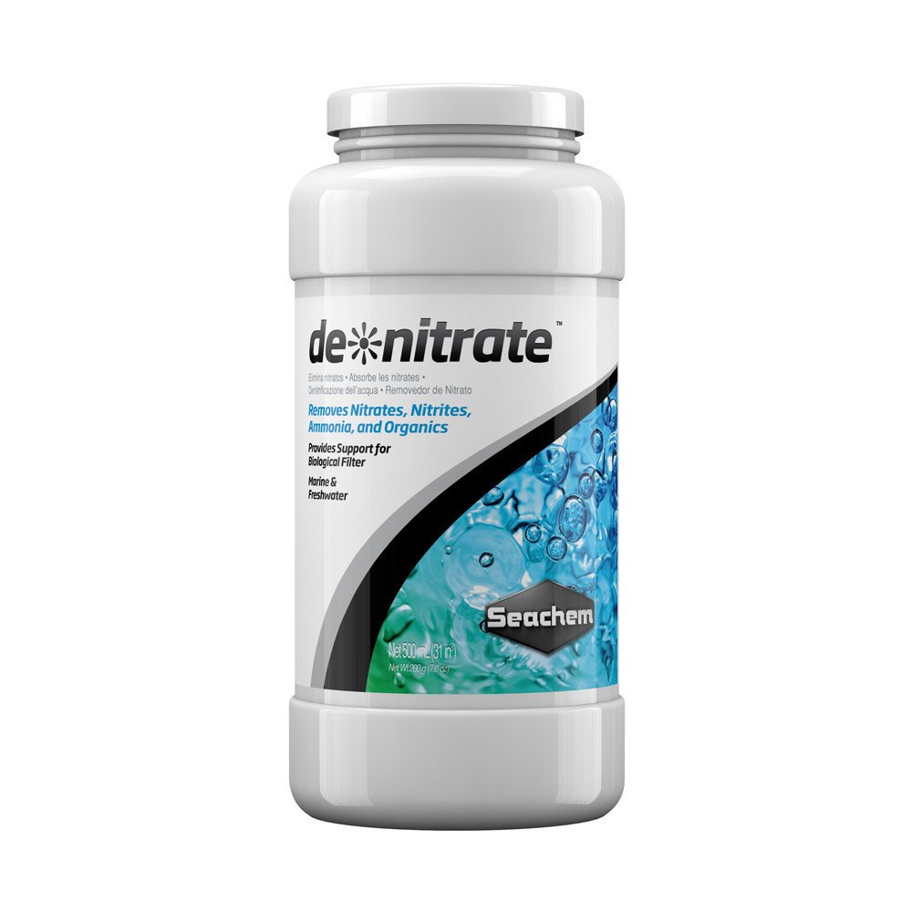 Seachem De Nitrate Removedor de Nitrato Para Aquário 500ml