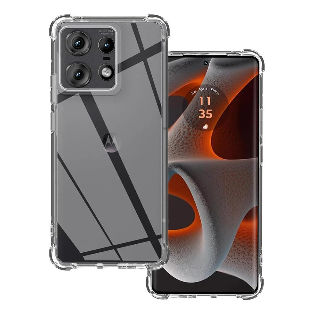 Capa Tpu Transparente Motorola Moto Edge 50 Pro - Pop Shope