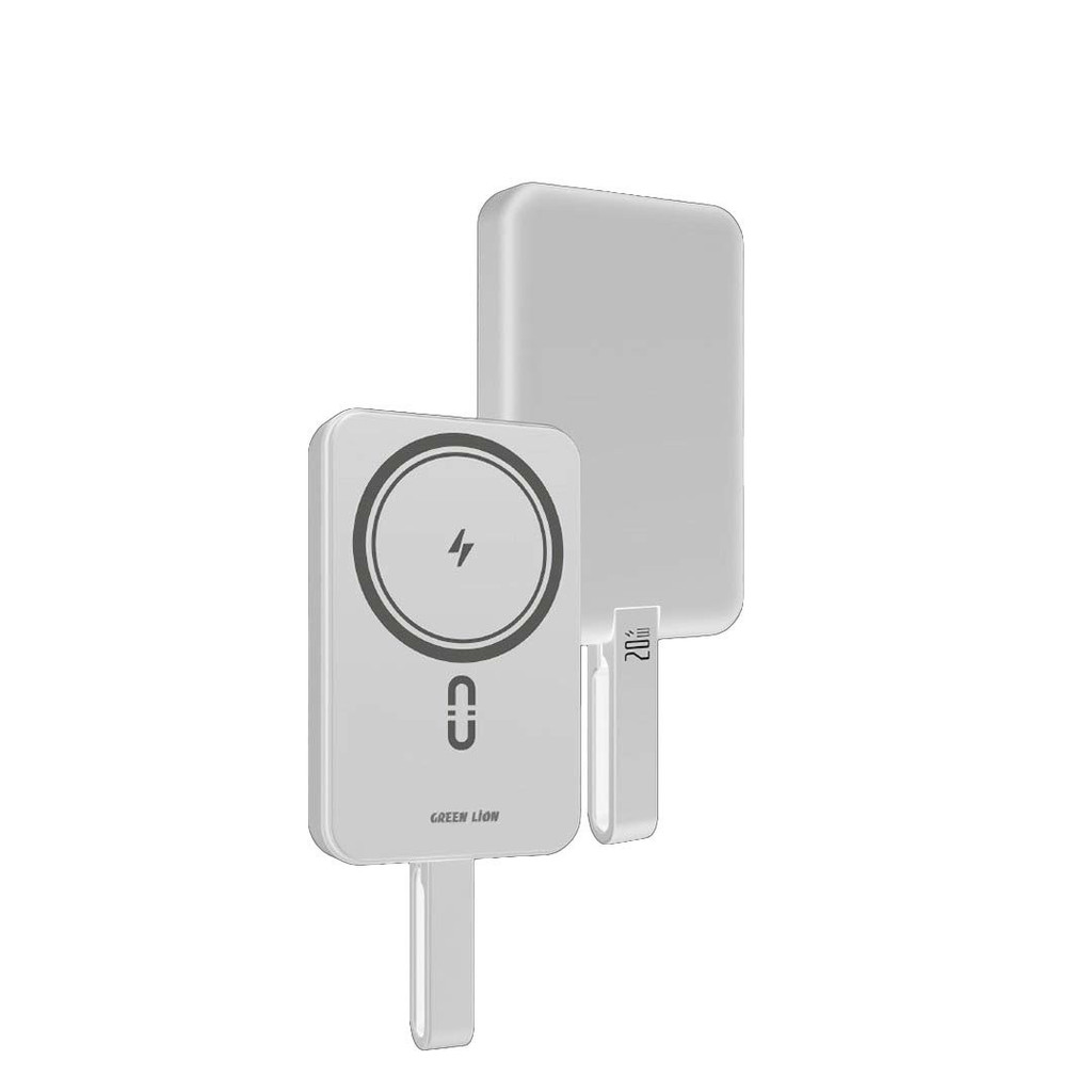 Power Bank Carregamento Por Indução 10000mAh Com Cabo 3 em 1 W013