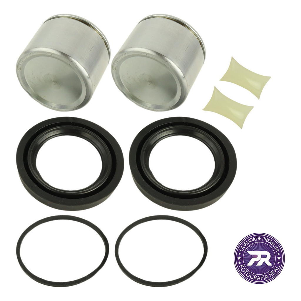 Par de Pistões Reparo da Pinça dos Freios Dianteiros S10 4X2 1995 A 2011 - Exclusivo Para Pinça Com Pistão ÚNICO — imagem 2 de 2
