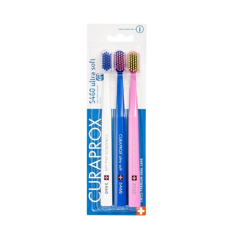 Escova Dental Curaprox 5460 Ultra Soft Trio