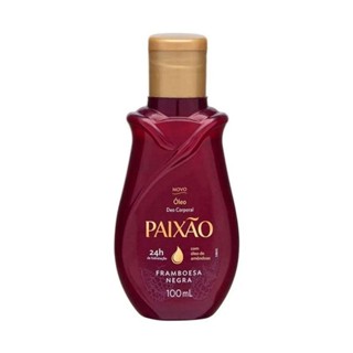 Óleo Deo Corporal Paixão Framboesa Negra 100ml em Oferta na Shopee