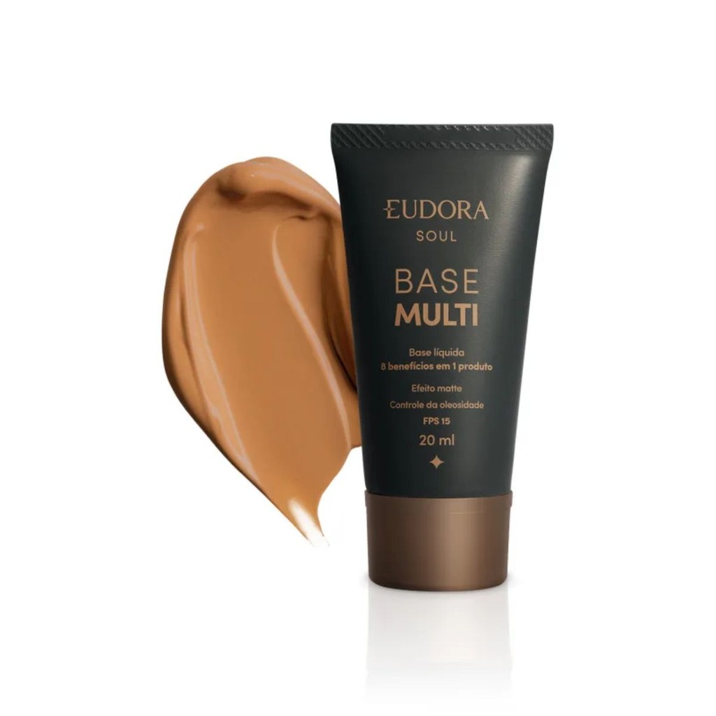Base Líquida Eudora Soul Base Multi 8 em 1 Cor 65 20ml