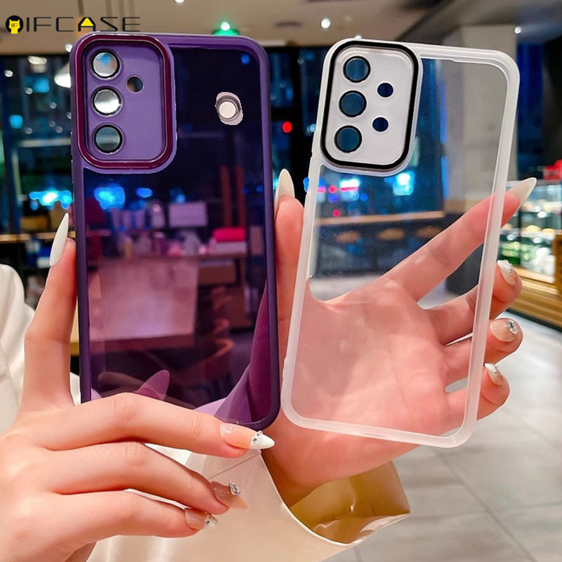 Para Samsung Galaxy A73 A53 A33 5G A72 A71 A51 A52 A52s A50 A50s A30s A30 A20 A20s Capa De Telefone Com Filme De Lente D