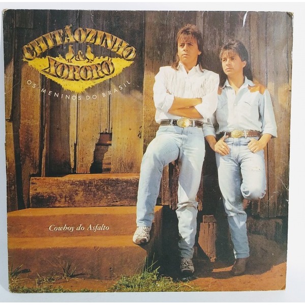 Disco de Vinil LP Chitãozinho e Xororó | Cowboy do Asfalto - Seminovo