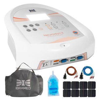 Neurodyn II 4 Canais Aparelho de Corrente Tens, Fes e Russa em Oferta na Shopee