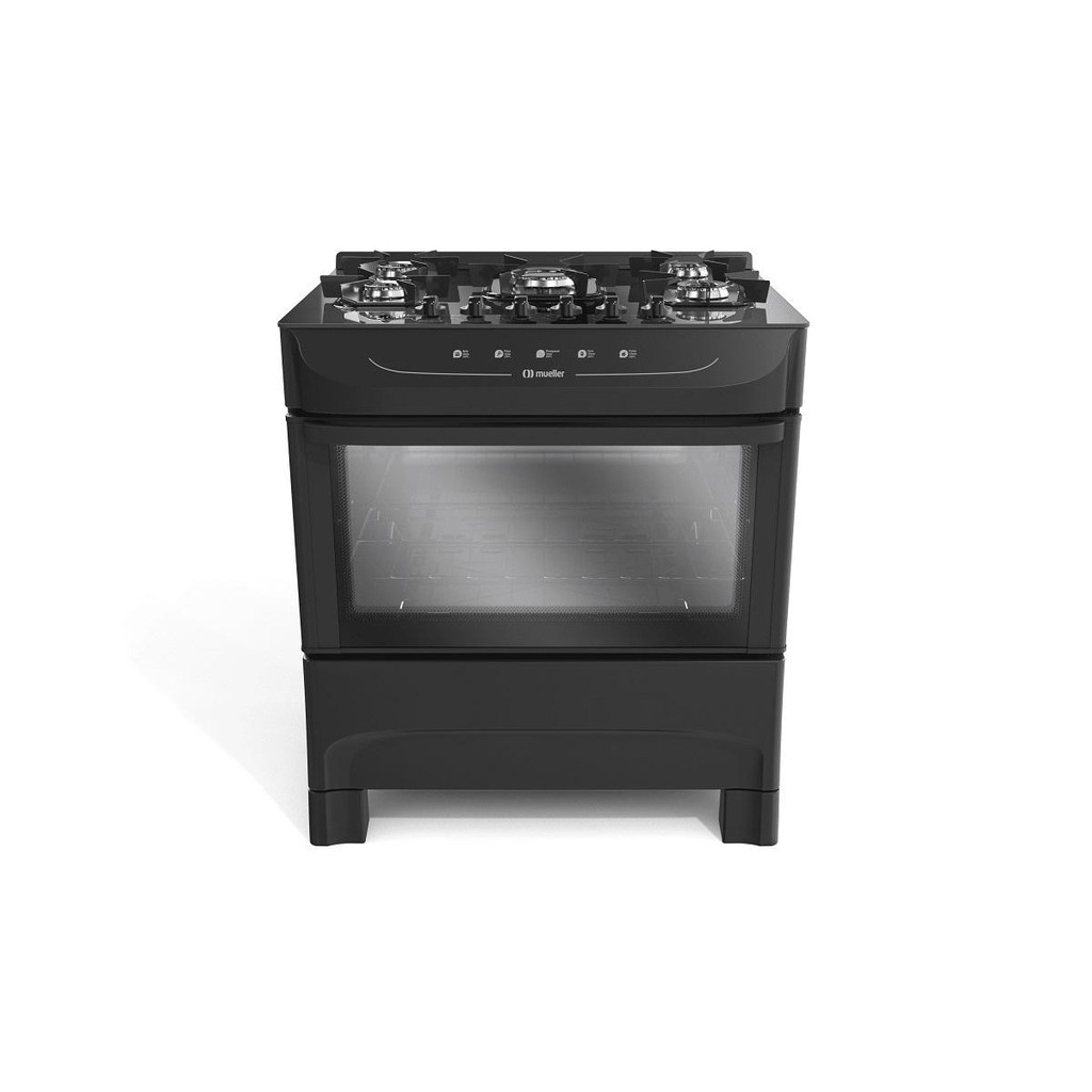 Fogão Mueller 5 Bocas com mesa de vidro Preto MFV5BB - Bivolt

 em Oferta na Shopee