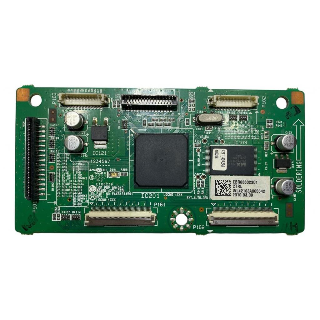 Placa T-con / Ctrl Tv LG 42pj250 Eax61314501
