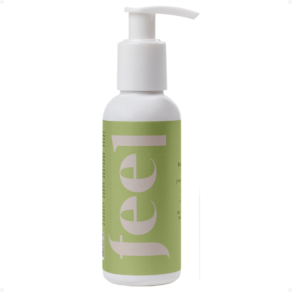 Sabonete Líquido Vaginal íntimo Fórmula Natural Refrescante Hidratante Ph Neutro Fragrância Suave Feel Vegano