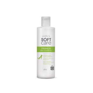 Shampoo Dermato Primer Soft Care Pré-Lavagem Pele Sensível Pet Cachorro Gato 300mL