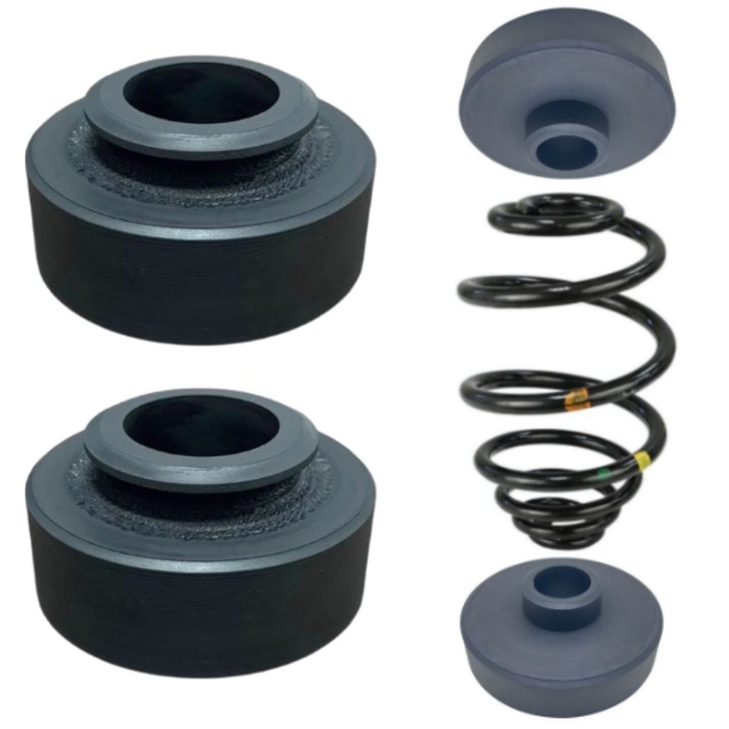 PAR CALÇO ELEVAR LEVANTAR MOLA SUSPENSÃO TRASEIRA COBALT ONIX PRISMA G2 SONIC 2013 A 2019