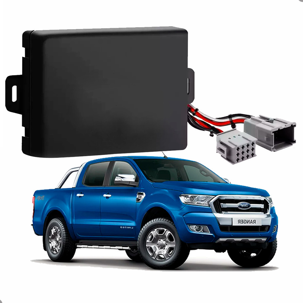 Módulo De Subida e Descida Vidro Elétrico Tury PRO 4.40 AJ Para Ford Ranger 2013 até 2016
