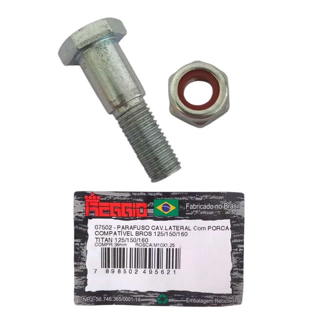 Parafuso Cavalete Lateral Titan 125-150-160, Yes 125