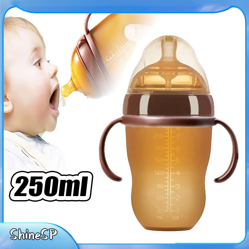 Mamadeiras De Silicone Anti-cólicas Com Toque Naturalwate  Alta qualidade Pronta Entrega!