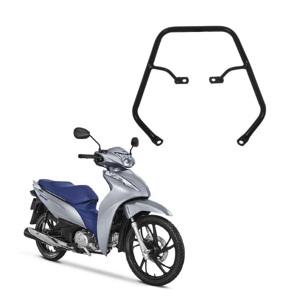 Alça Traseira Especial Preto Biz 125 2005 à 2008 Pro Tork