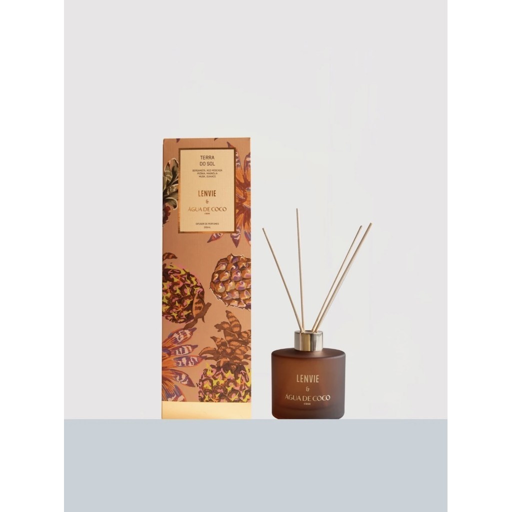 Difusor de Perfume Terra do Sol L'envie+Agua de Coco - 200ml