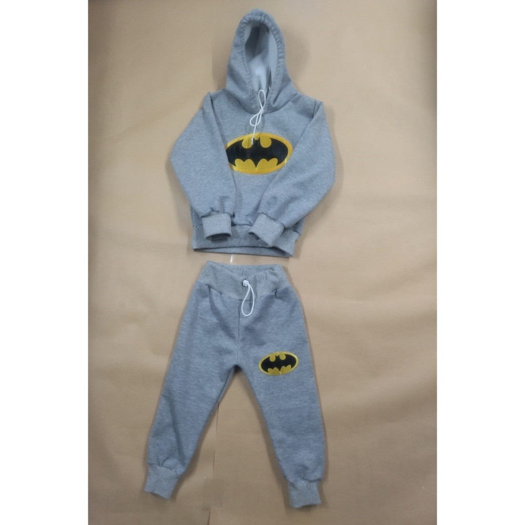 Conjunto Moletom Infantil  2 Peças Desenho Personagens Moda Estilo Quentinho Confortável e Macio Favorito das Crianças