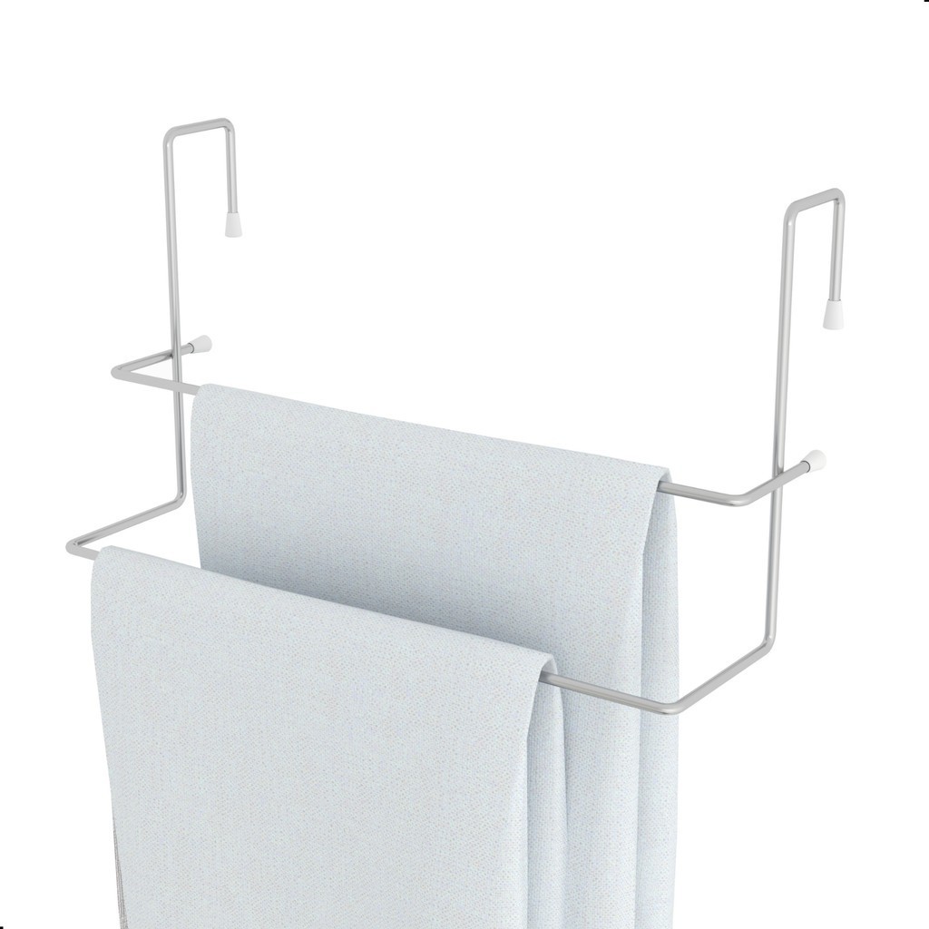 Porta Toalha Box Toalheiro Duplo Para Banheiro Cromado ARM em Oferta na Shopee