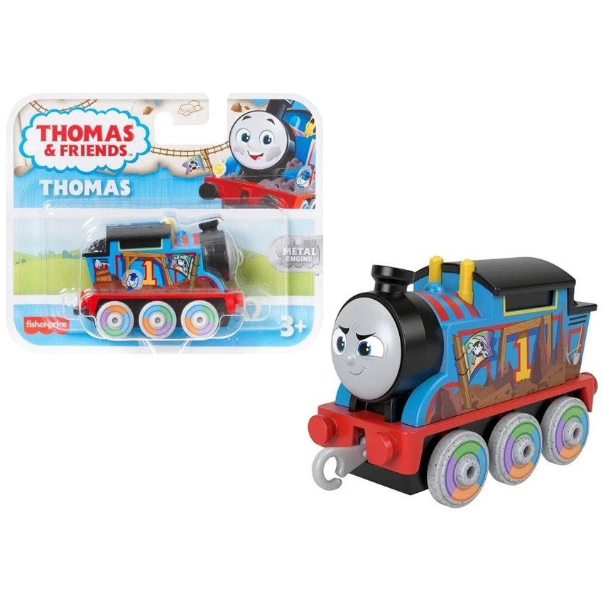 Locomotivas Metalizadas Thomas e Seus Amigos Metal Engines - Thomas Pirata - Thomas e Friends - Mattel - Fisher Price