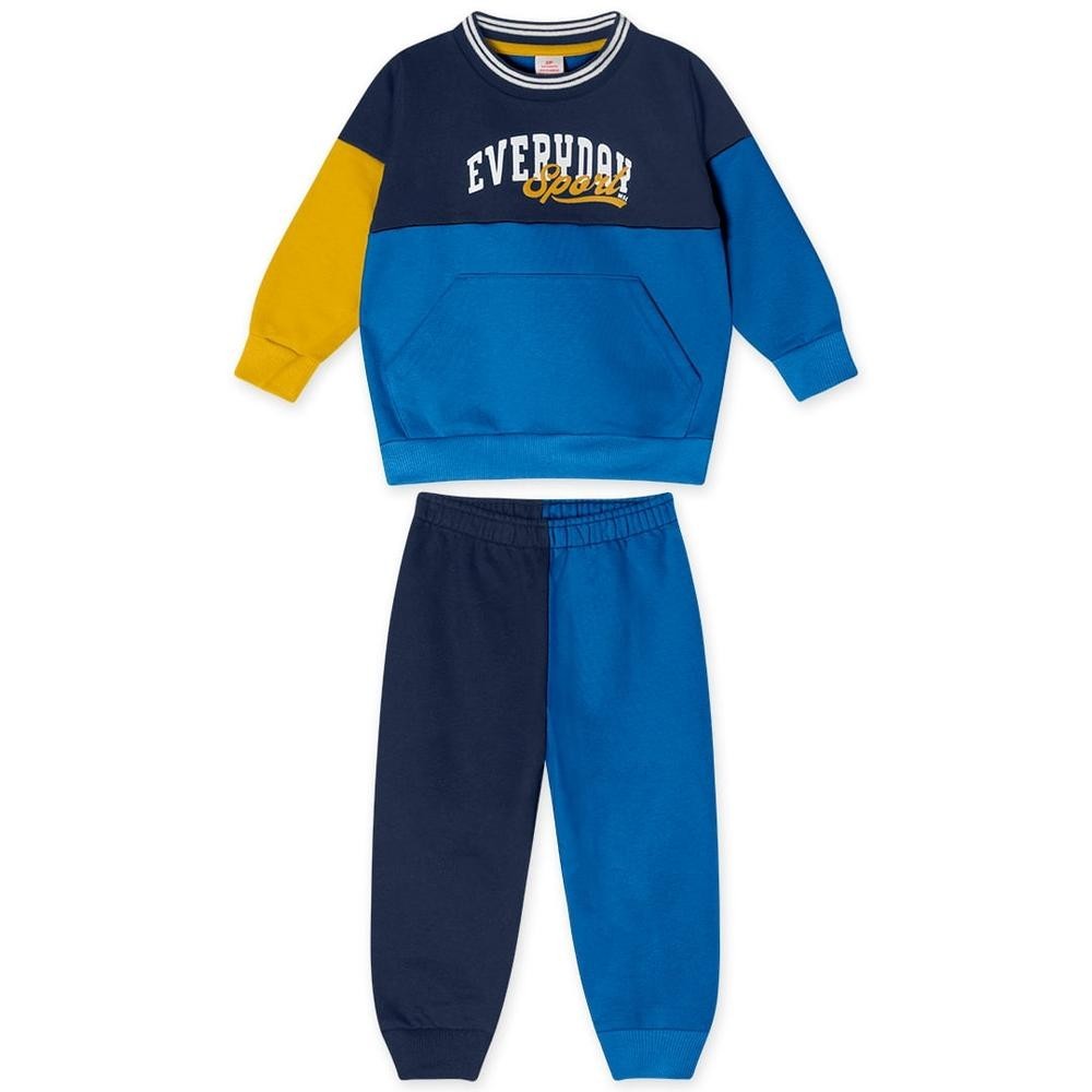 Conjunto Longo Moletom Infantil Masculino Marisol - Baby & Kids Fashion