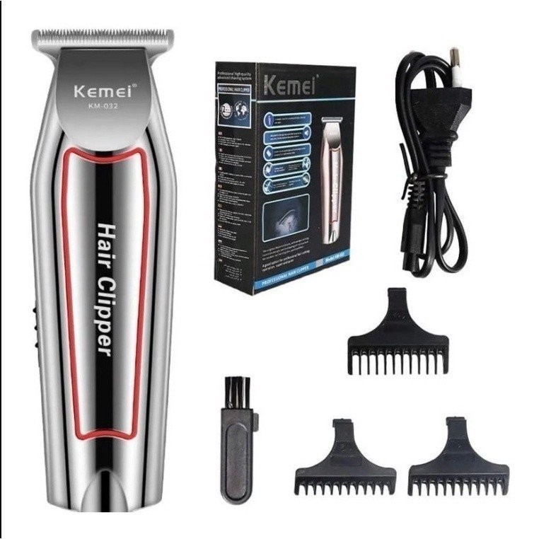 Kemei Km 032 Aparadores, Clippers e Groomers Multi-funcionais Máquina de acabamento profissional IFISMáquinas de reparação, cortadores de cabelo, lâminas de barbear, ferramentas de corte de cabelo, ferramentas de barbear