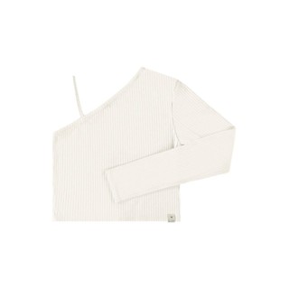 Blusa Básica Manga Única em Ribana Canelada Juvenil Gloss em Oferta na Shopee