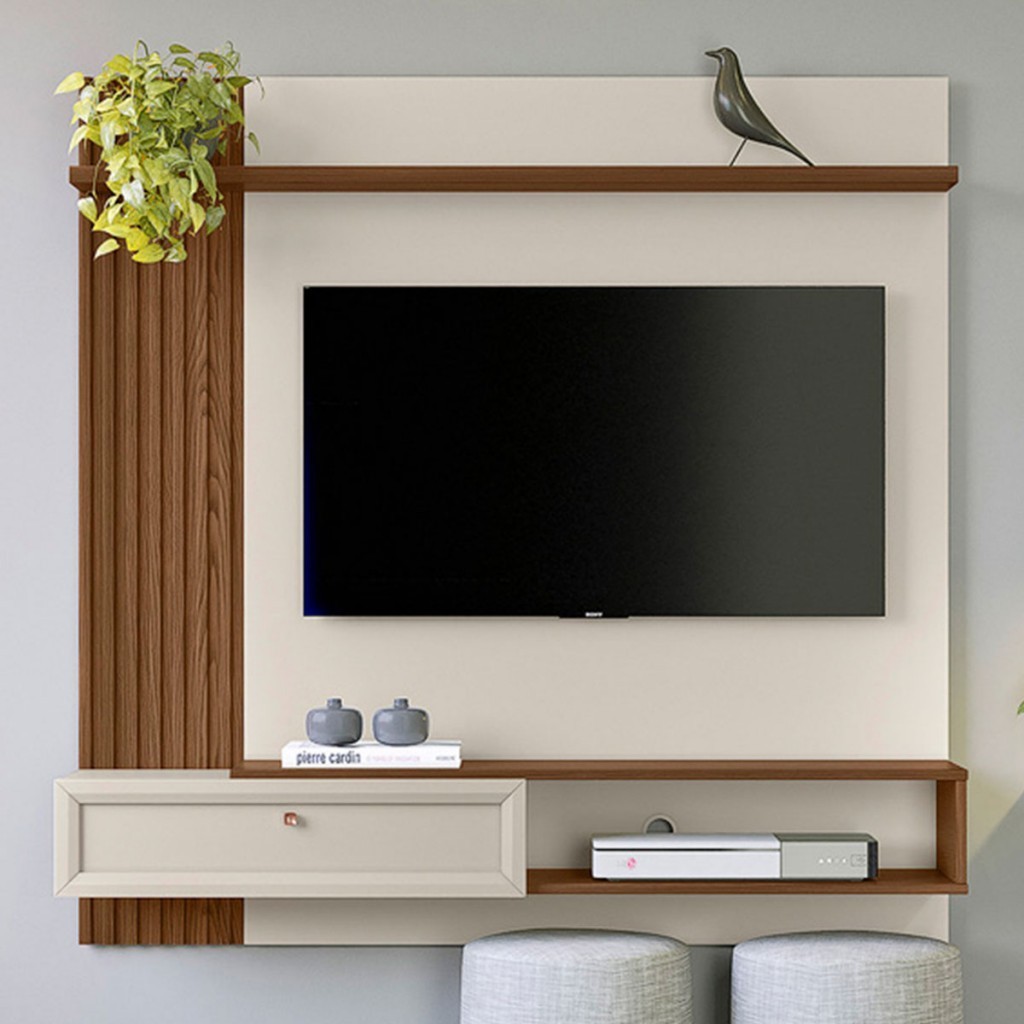Painel para TV Até 55 Polegadas Alvorada 1 Porta - Home & Living