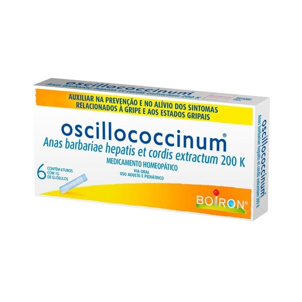 Oscillococcinum 200k 6 Tubos com 1g de Globulos - Health
