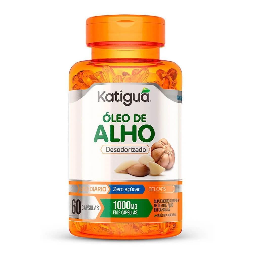 ÓLEO DE ALHO COM 60 CÁPSULAS
