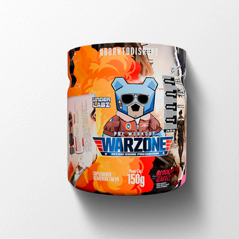 Pré Treino Warzone Under Labz - 150g