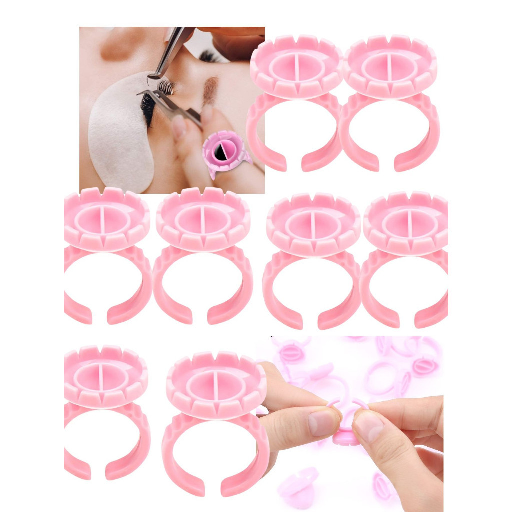 100 Anel Batoque Flor Fan Volume Russo (S016) em Oferta na Shopee