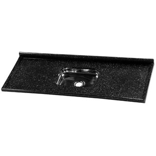 Pia de Cozinha Roralit Granitado com Cuba em Inox 160cm - 562508 em Oferta na Shopee