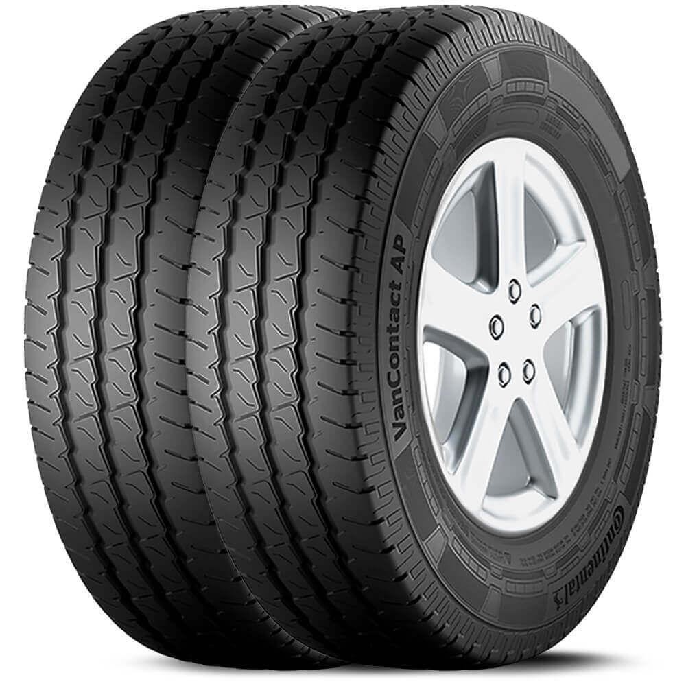 Kit 2 Pneu Continental Aro 16 225/75r16 118/116r Van Contact em Oferta na Shopee