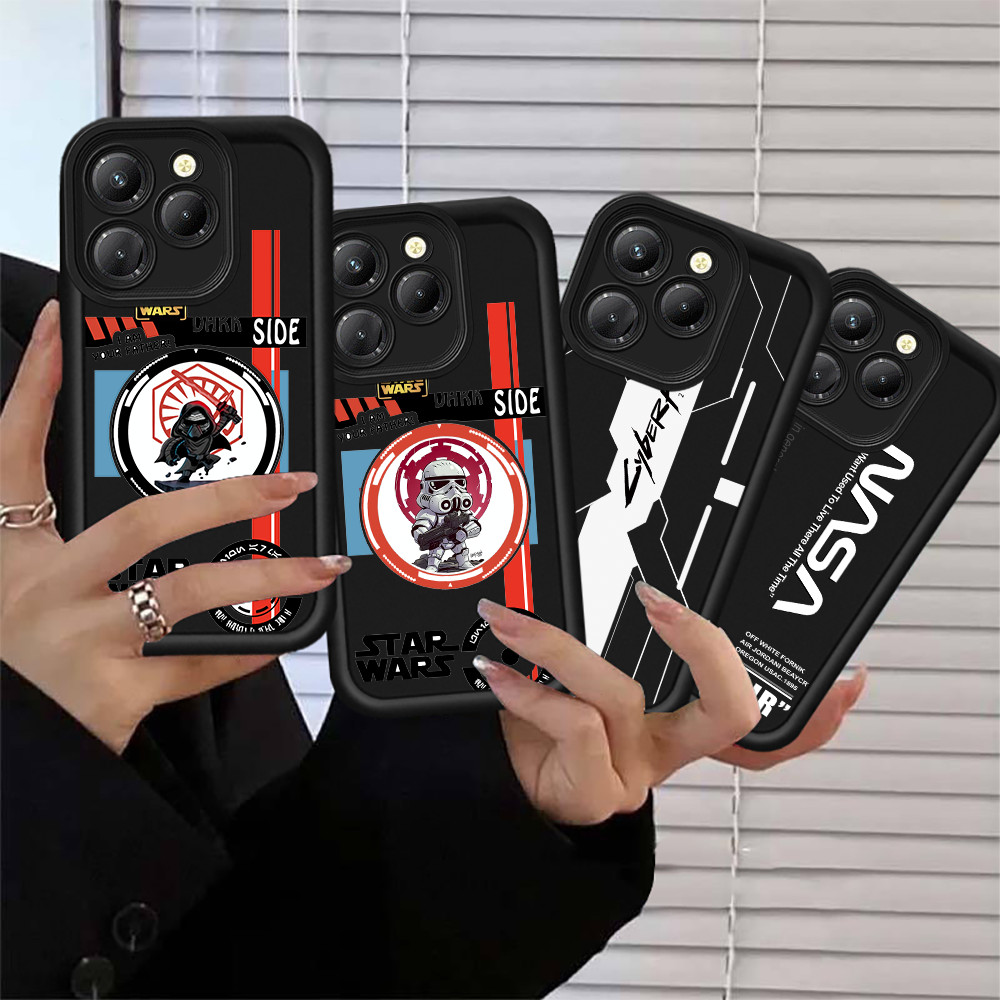 Capinha Capa Samsung A54 A55 A15 A35 A14 A13 A05S A04E A03 A12 A11 A10S A23 A32 A34 A50 A52 A72 Star Wars Capa Para