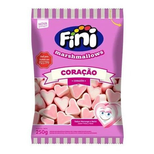 Marshmallow Fini Coração: Onde Comprar | BuscaProdutos