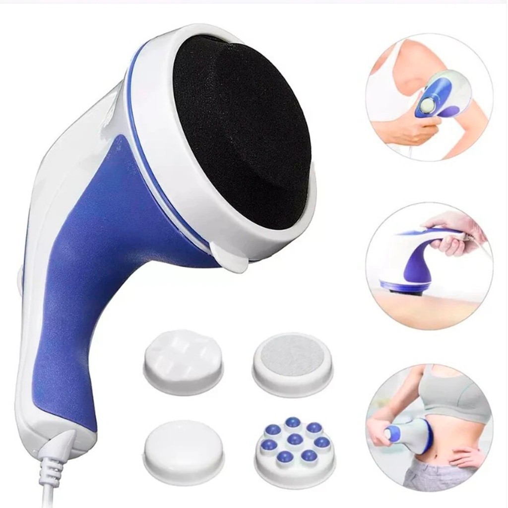 Drenagem Linfática Massageador Orbital Spin Relax Premium Redutor de Medidas
