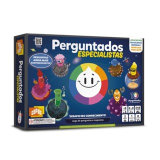 Jogo de Tabuleiro Perguntados Especialistas Copag - 34263 em Oferta na Shopee