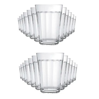 Jogo de Copo Americano Tradicional 190ml com 24 peças em Oferta na Shopee
