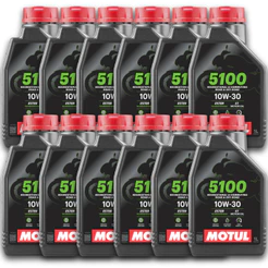 KIT MOTUL 5100 10W-30 12 LITROS