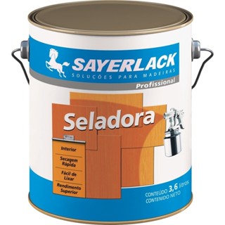 Selador para Madeira Sayerlack Extra Ref. 596 3600ml em Oferta na Shopee