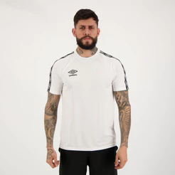 Camisa Umbro Traditional Tape Branca