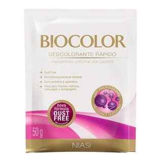 Pó Descolorante Biocolor Proteina Queratina 50g em Oferta na Shopee